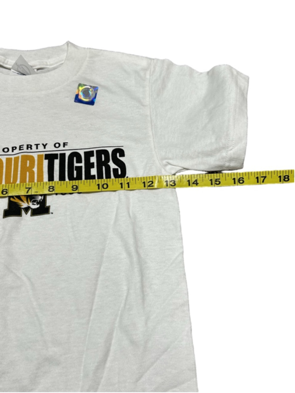 NWT NCAA Official Licensed Collegiate Apparel Kids Small Mizzou Tee - Picture 2 of 4